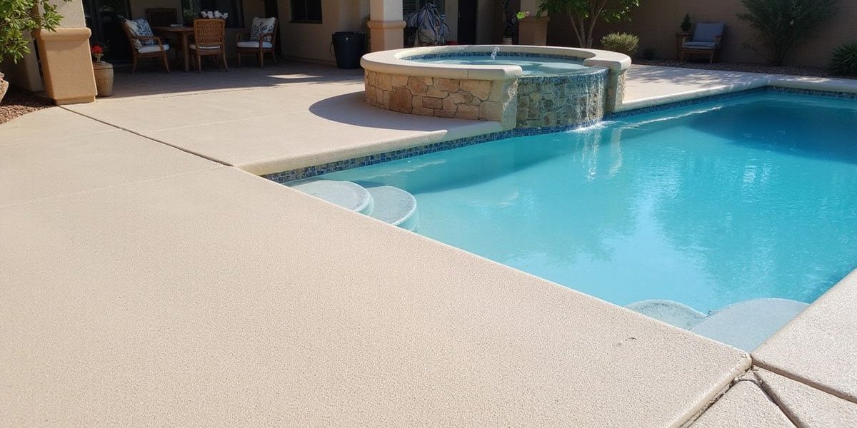 Cool Deck pool deck surface