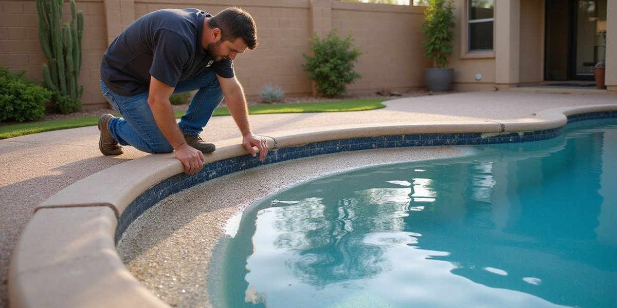 Pool resurfacing process in Phoenix