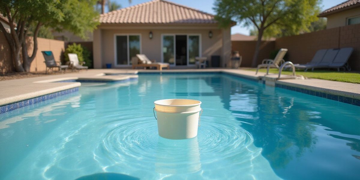 Pool water loss test