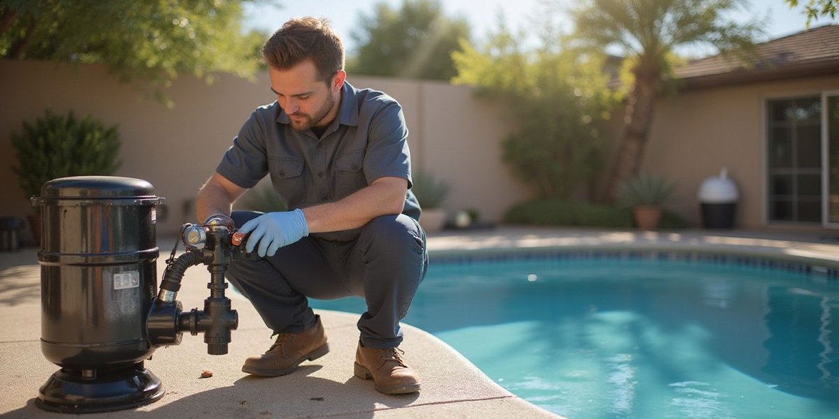 Pool equipment installation